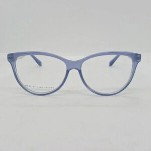 NWOT RX-ABLE MARC BY MARC JACOBS EYEGLASS FRAMES MMJ609 BLUE SILVER